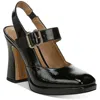 Sam Edelman Jildie Womens Covered Heel Mary Jane Slingback Sandals In Black