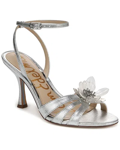 Sam Edelman Joanna Heel In Silver