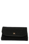 Sam Edelman Julia Quilted Clutch In Black