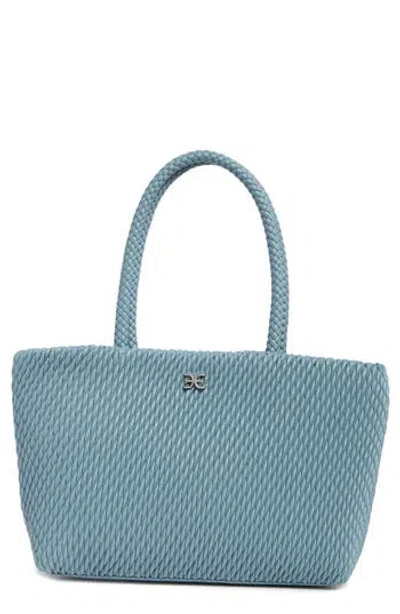 Sam Edelman Julia Quilted Tote Bag In Denim Blue