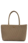 Sam Edelman Julia Quilted Tote Bag In Taupe