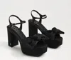 Sam Edelman Julieta Ankle Strap Platform Sandal In Black