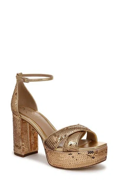 SAM EDELMAN SAM EDELMAN JULLIAN ANKLE STRAP PLATFORM SANDAL