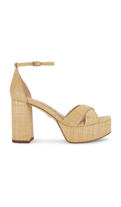 Sam Edelman Jullian Platform Heel In Bleached Beechwood