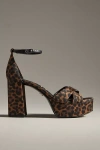 Sam Edelman Jullian Platform Heel Brown Multi Fabric In Multicolor