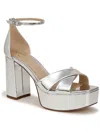 Sam Edelman Jullian Platform Heel Soft Silver Metallic In Silver