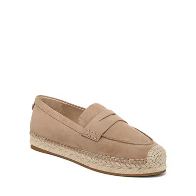 Sam Edelman Kai Loafer Women's M Beige Espadrille Comfort Shoes Htat1500 In Brown