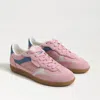 Sam Edelman Kallen Suede Trainers In Pink