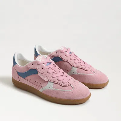 SAM EDELMAN SAM EDELMAN KALLEN SNEAKER LOLITA PINK/FLEX NAVY SUEDE