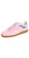 Sam Edelman Kallen Suede Trainers In Lolita Pink/flex Navy