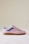 Sam Edelman Kallen Suede Trainers In Pink