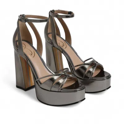Sam Edelman Kamille Platform Heel In Pewter Olive In Multi
