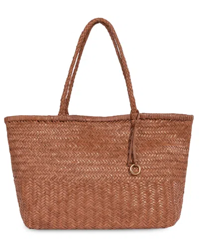 Sam Edelman Kasey Leather Extra-large Tote Handbag In Brown