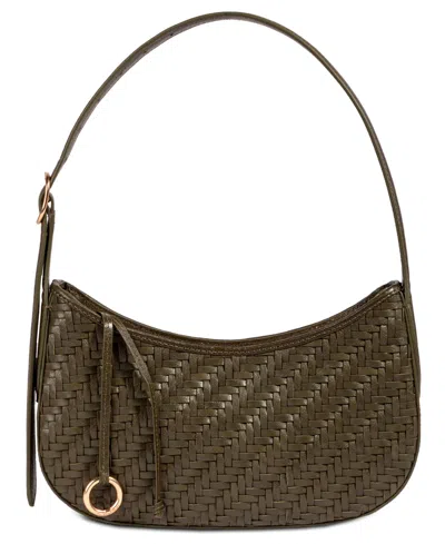 Sam Edelman Kasey Leather Small Shoulder Handbag In Green