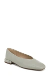 Sam Edelman Kasey Square Toe Pump In Silver Sage