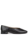 Sam Edelman Kasey Square-toe Ballet Flats In Black