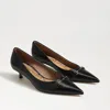 Sam Edelman Kaya Pointed Toe Kitten Heel Pump In Black