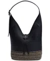 Sam Edelman Khiara Espadrille Large Leather Hobo Bag