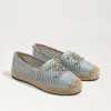 Sam Edelman Khiara Espadrille Loafer Light Robin Egg Blue Raffia
