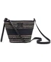 Sam Edelman Khiara Leather Espadrille Fan Crossbody Bag