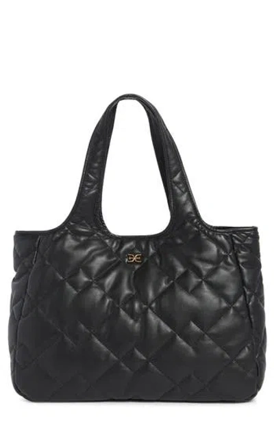 Sam Edelman Khiara Quilted Tote In Black