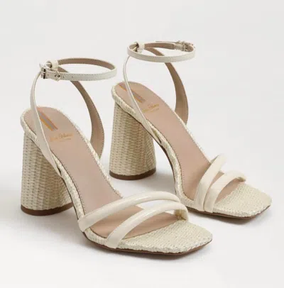 Sam Edelman Kia Sandal Wide Width In Porcelain In Beige