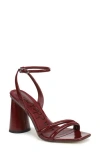 Sam Edelman Kia Strappy Sandal In Burgundy
