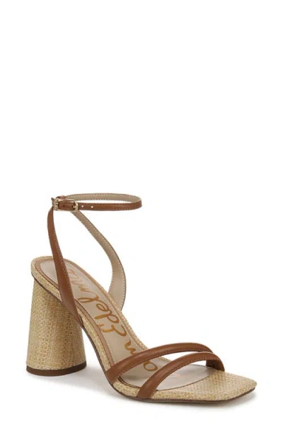 Sam Edelman Kia Strappy Sandal In Saddle