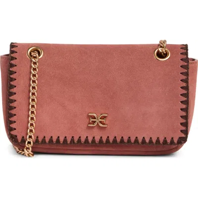 Sam Edelman Kiara Convertible Leather Crossbody Bag In Taupe