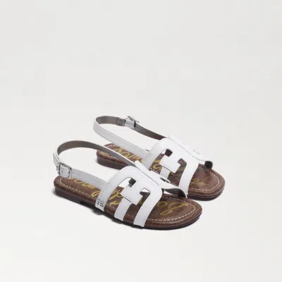 Sam Edelman Kids' Bella Slingback White