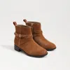 Sam Edelman Blair Kids Ankle Bootie Toasted Chestnut In Brown