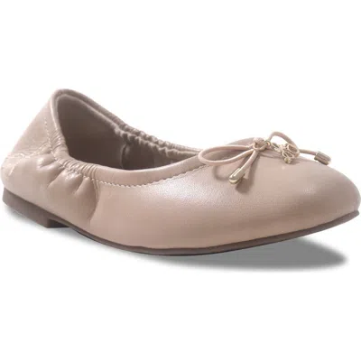 Sam Edelman Kids' Felicia Flex Faux Leather Ballet Flat In Neutral