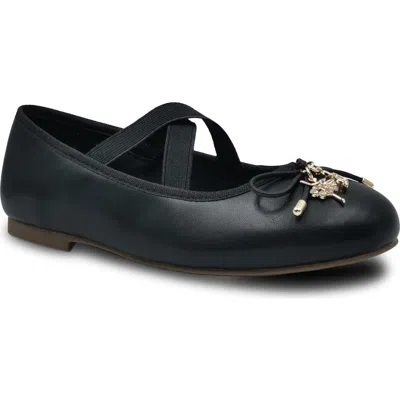 Sam Edelman Kids' Felicia Lia Ballet Flat In Black
