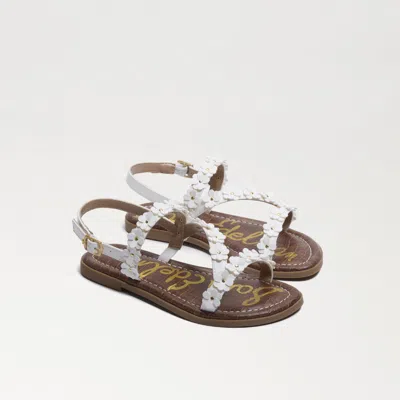 Sam Edelman Kids' Gigi Flower White