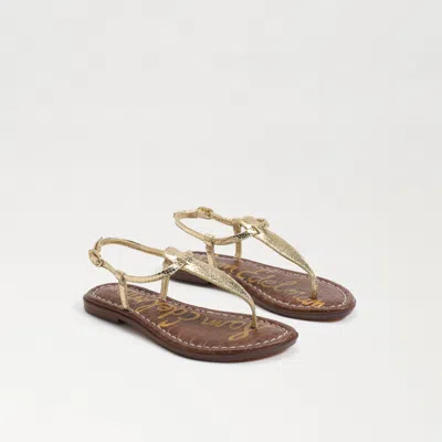 Sam Edelman Gigi Kids Thong Sandal Amber Gold