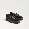 Sam Edelman Laurs Kids Lug Sole Loafer In Black