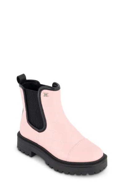 Sam Edelman Kids' Lucianna Quilt Bootie In Blush