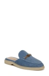 Sam Edelman Kira Bit Mule Blue Stone Leather In Bluestone