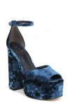 Sam Edelman Kori Platform Heel Como In Como Blue
