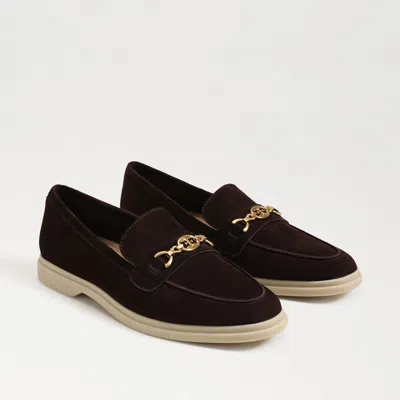 Sam Edelman Kyana Bit Loafer Cafe Noir Brown Leather