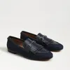 Sam Edelman Lacy Bit Loafer Hudson Navy Fabric In Blue