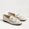 Sam Edelman Lacy Bit Loafer Modern Ivory Leather In White