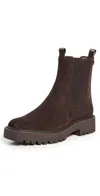 Sam Edelman Laguna Boots Chocolate Brown In Chocolate Brown