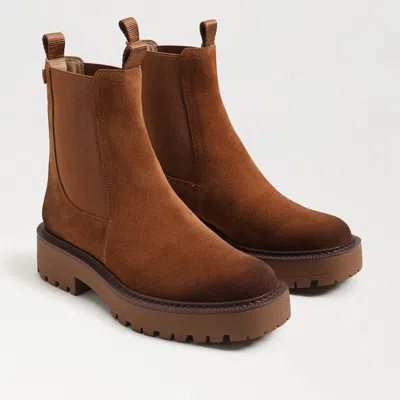Sam Edelman Laguna Platform Chelsea Boot In Brown