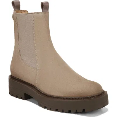 Sam Edelman Laguna Waterproof Lug Sole Chelsea Boot In Brown