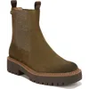 Sam Edelman Laguna Waterproof Lug Sole Chelsea Boot In Green