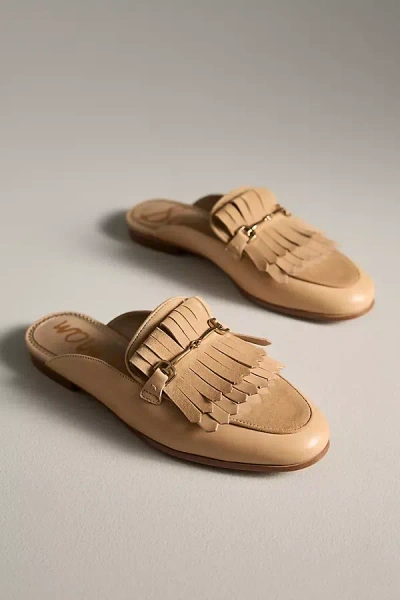 Sam Edelman Lainey Loafer Mules In Sand