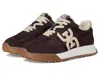 Sam Edelman Logo-embossed Sneakers In Brown