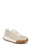 Sam Edelman Langley Lace Up Sneaker Bone White Corduroy In Bone
