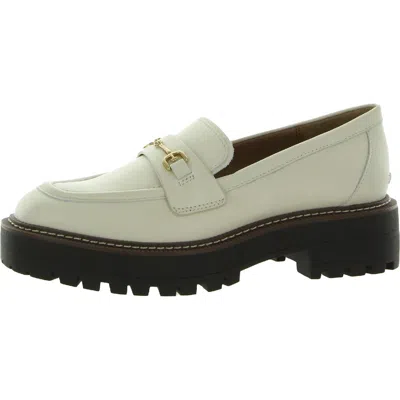 Sam Edelman Laurs Womens Leather Lug Sole Loafers In Multi